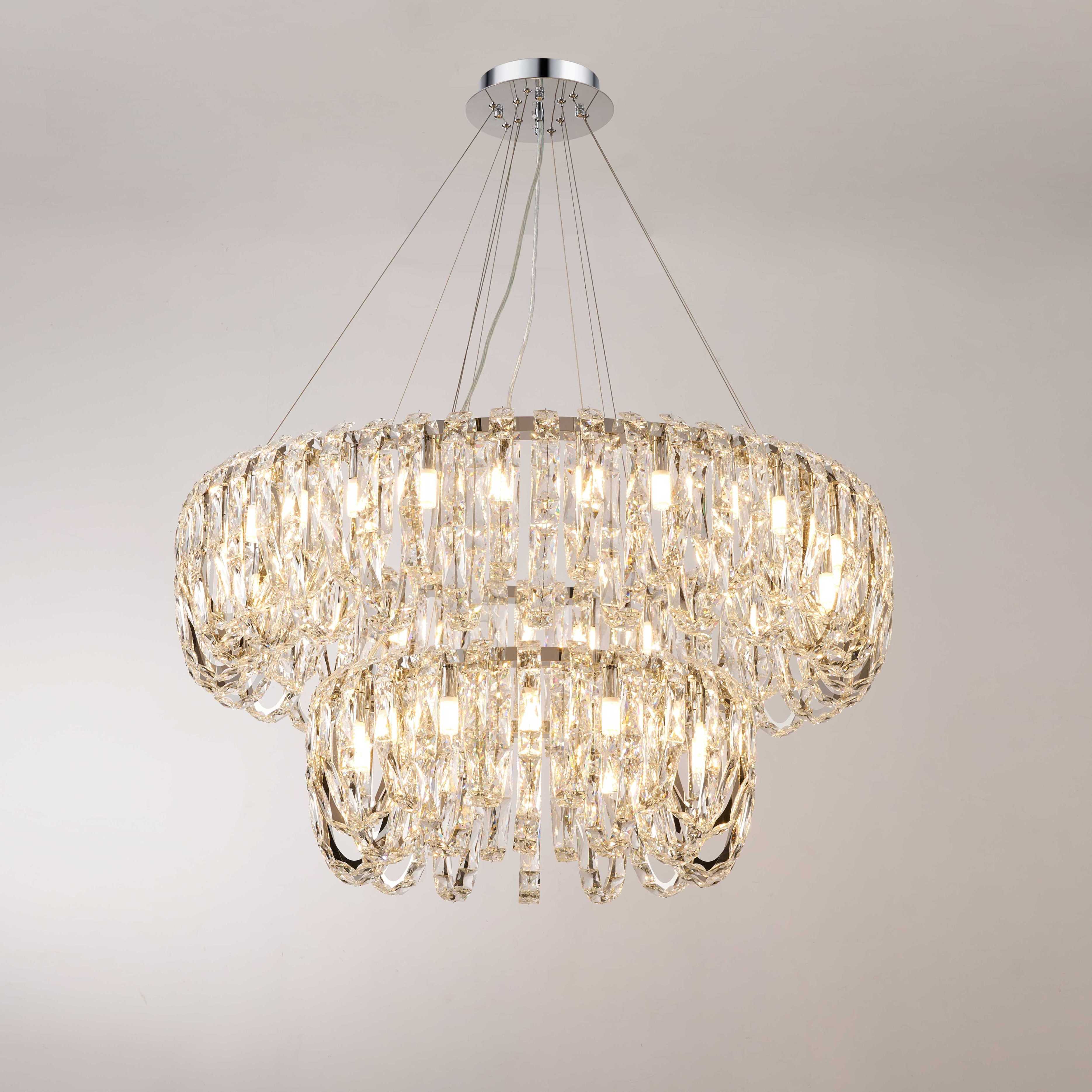 NW087-ф1000+600*H450(1200) CHROME (1) Люстра NW 