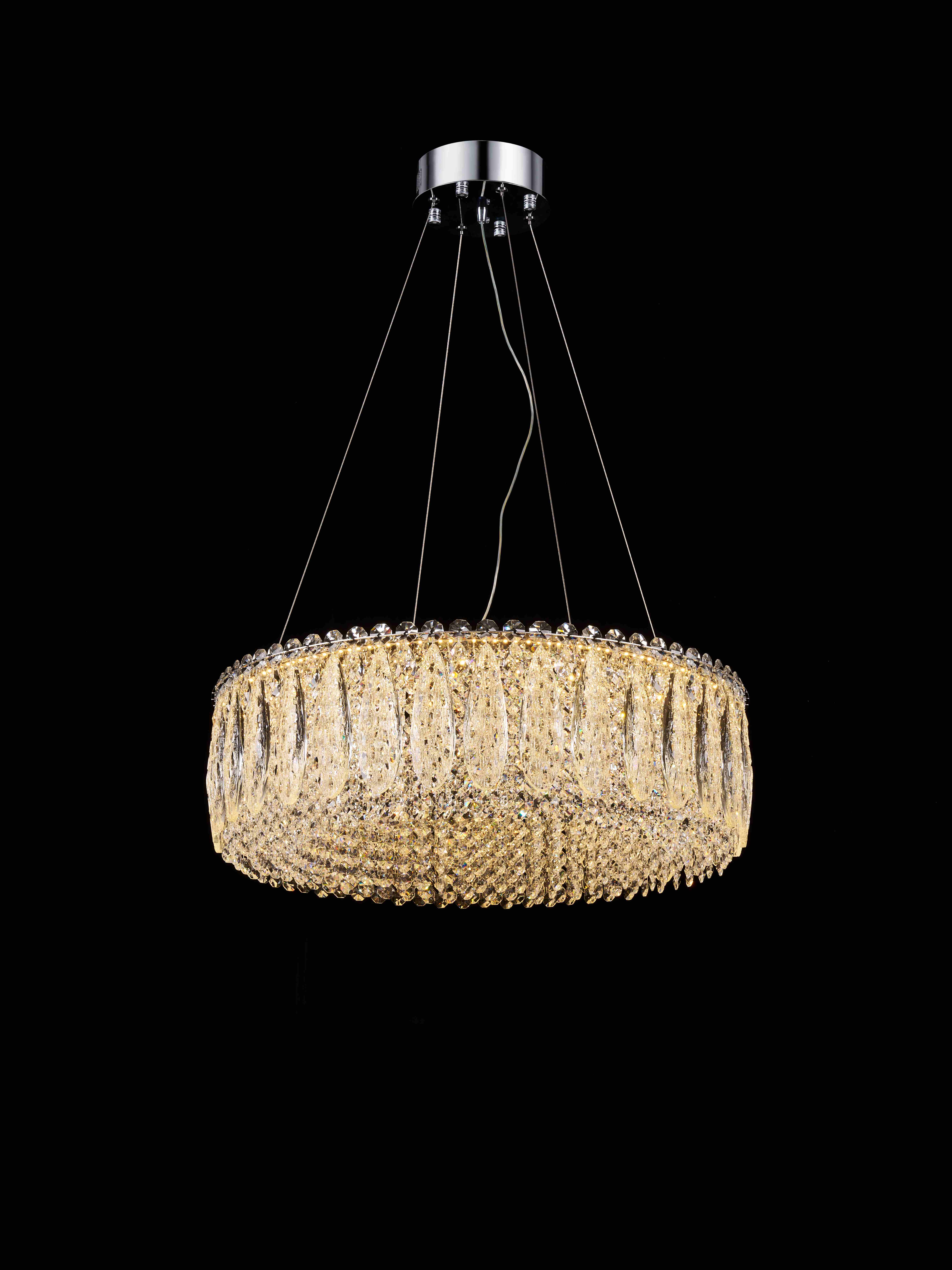 A19-ф600*H200(1200) CHROME (1) Люстра NW # 