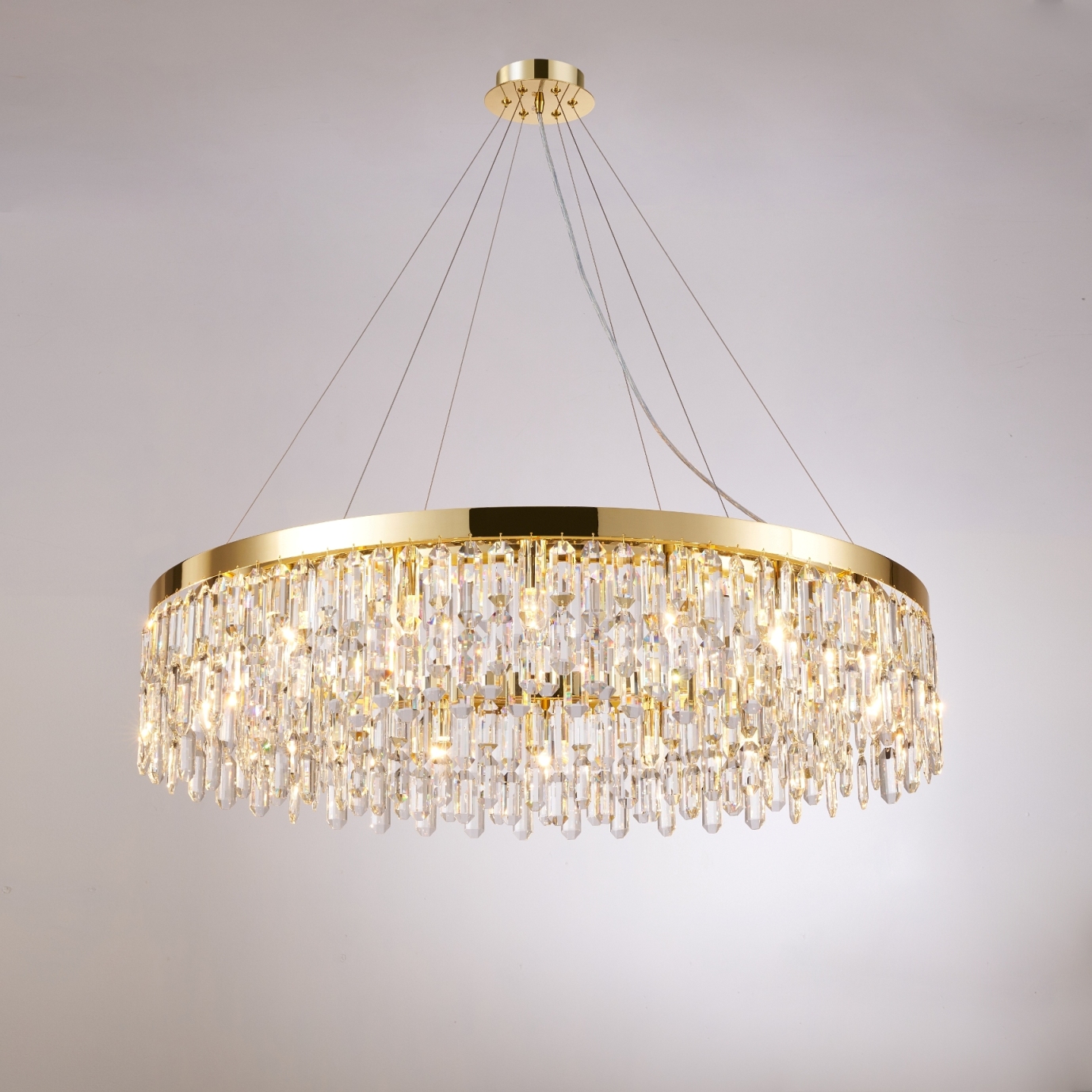 F6-ф1000*H220(1200) H GOLD (1) Люстра NW 