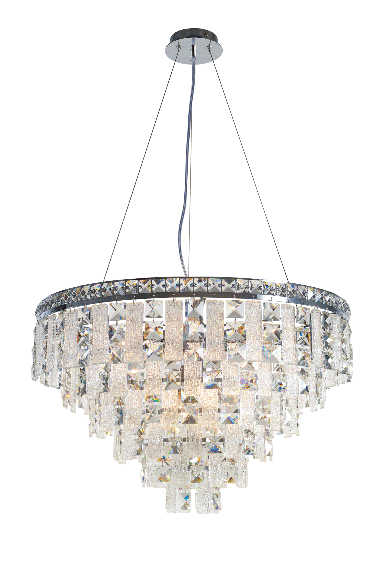 2894R/14 CHROME+CLEAR (1) Люстра NW # 