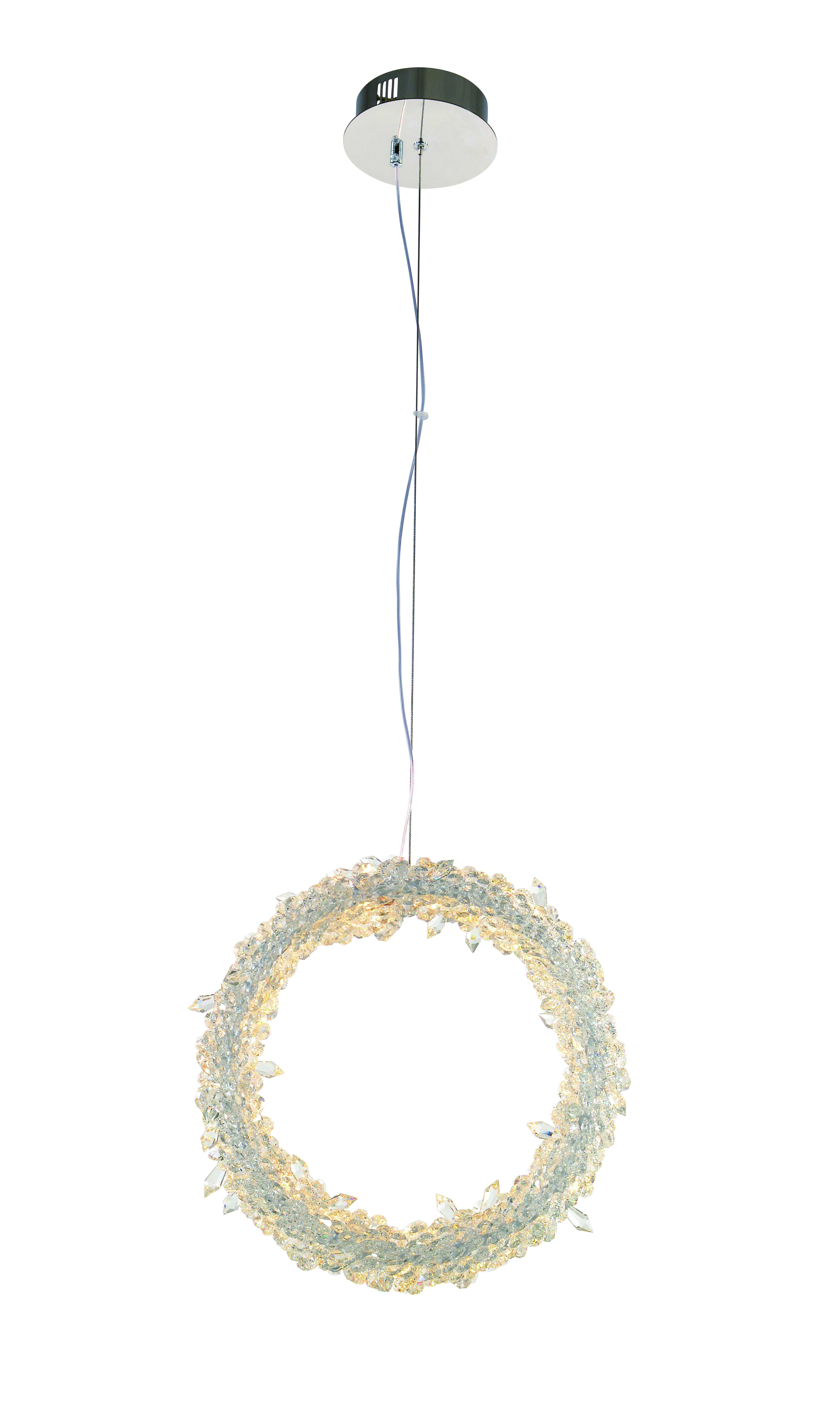 2876R/30W CHROME+CLEAR (1) Люстра NW # 