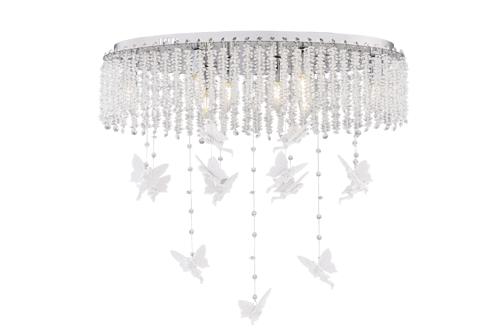 5646R/8A CHROME+CLEAR (1) Люстра NW # 