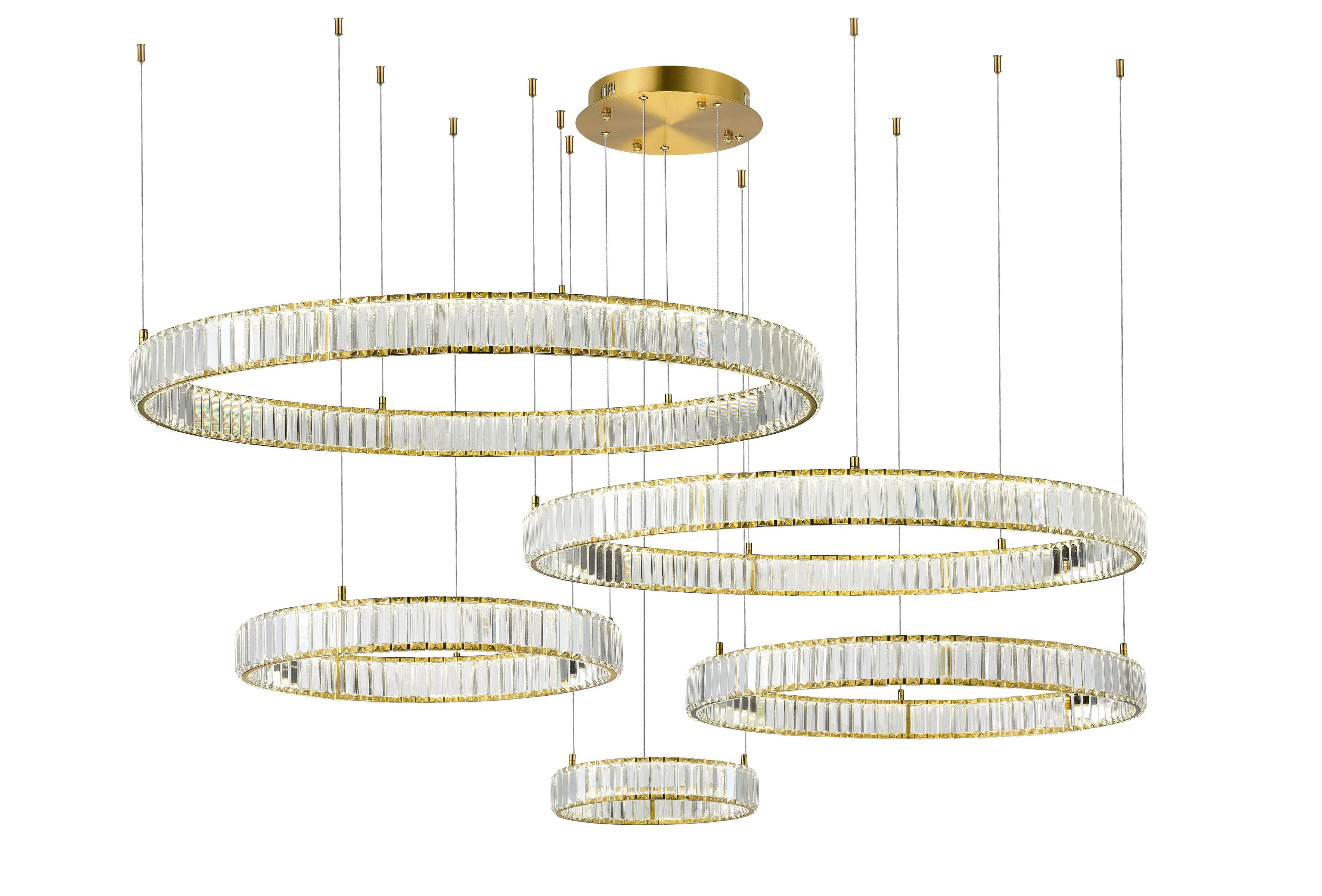 2107A-DW-40+60+80+10+12 BRASS (1) Люстра NW # 