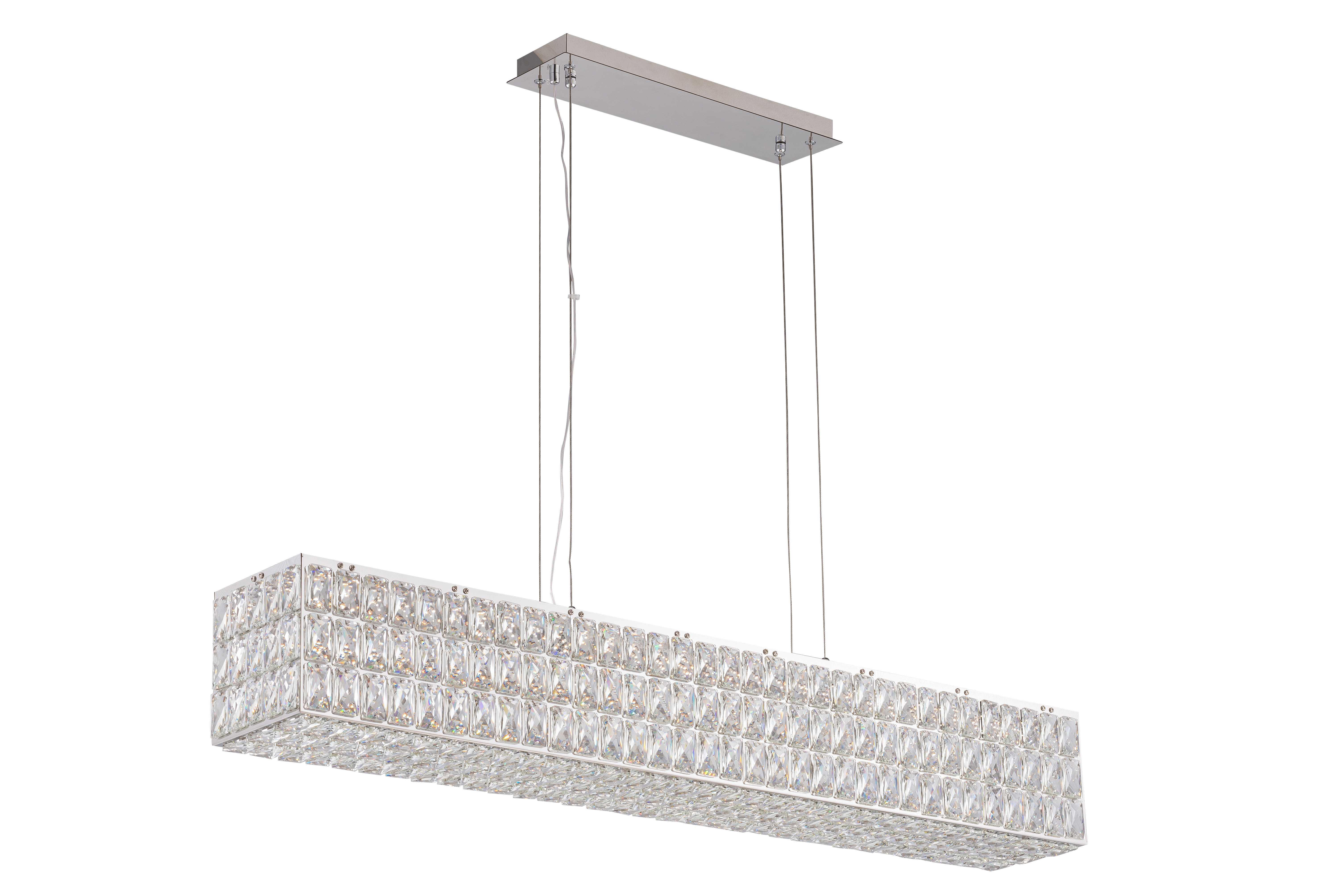 2798R/76W CHROME+CLEAR (1) Люстра NW # 