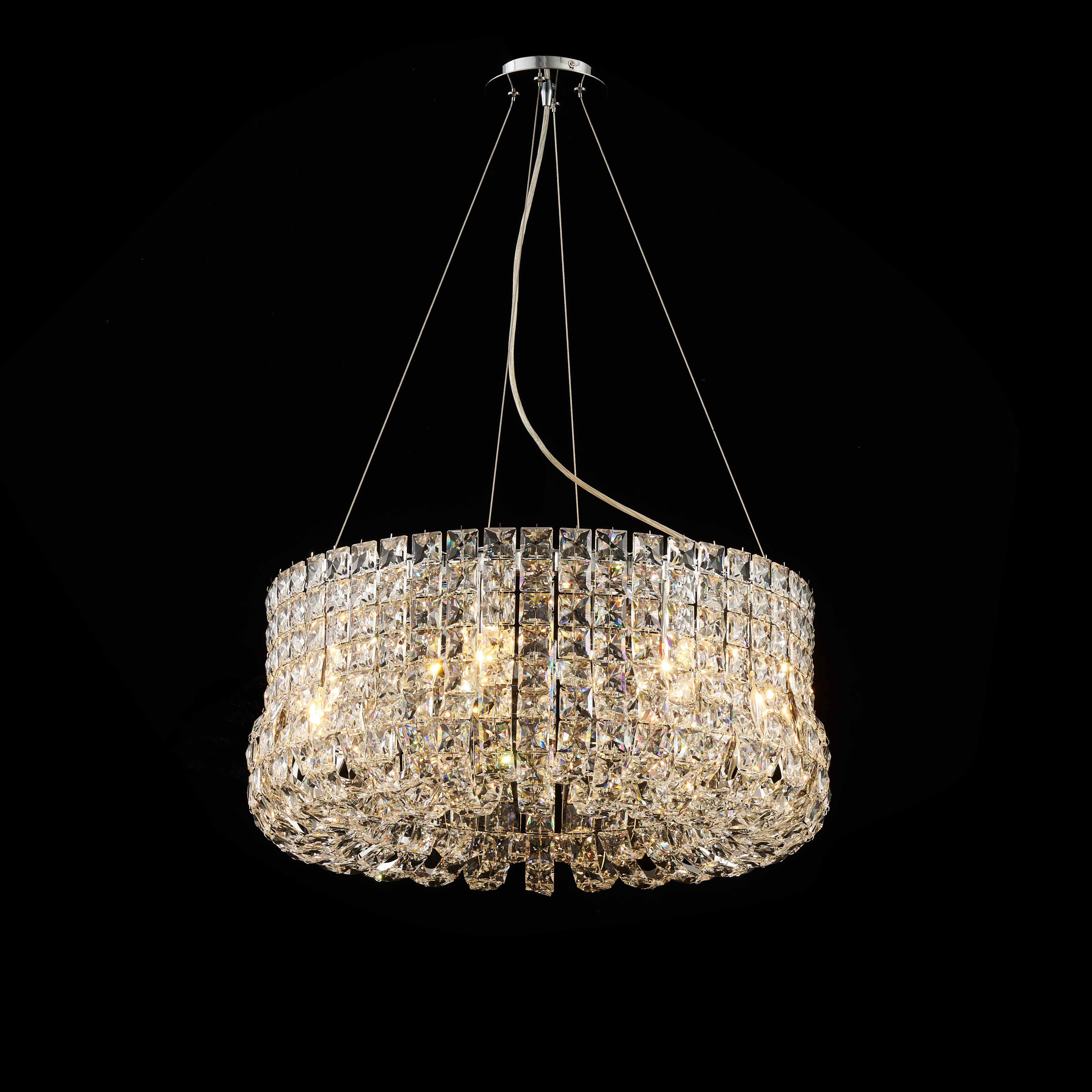 T20-ф600*H270(1200) CHROME (1) Люстра NW 