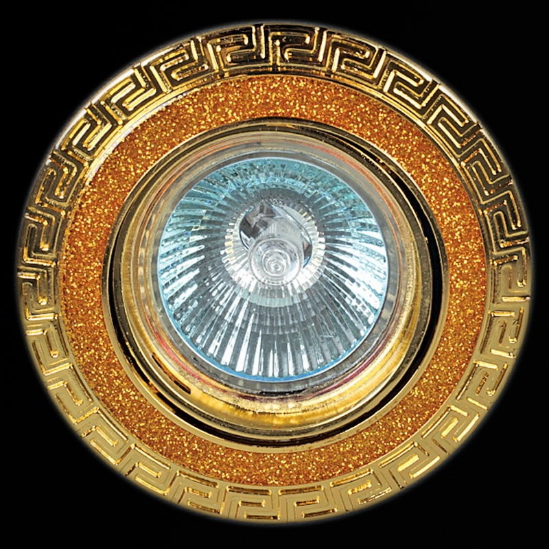 Reluce Точечный светильник  01021-9.0-001AK MR16 SG+GD 