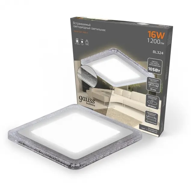 Gauss Точечный светильник Bubbles BL324 