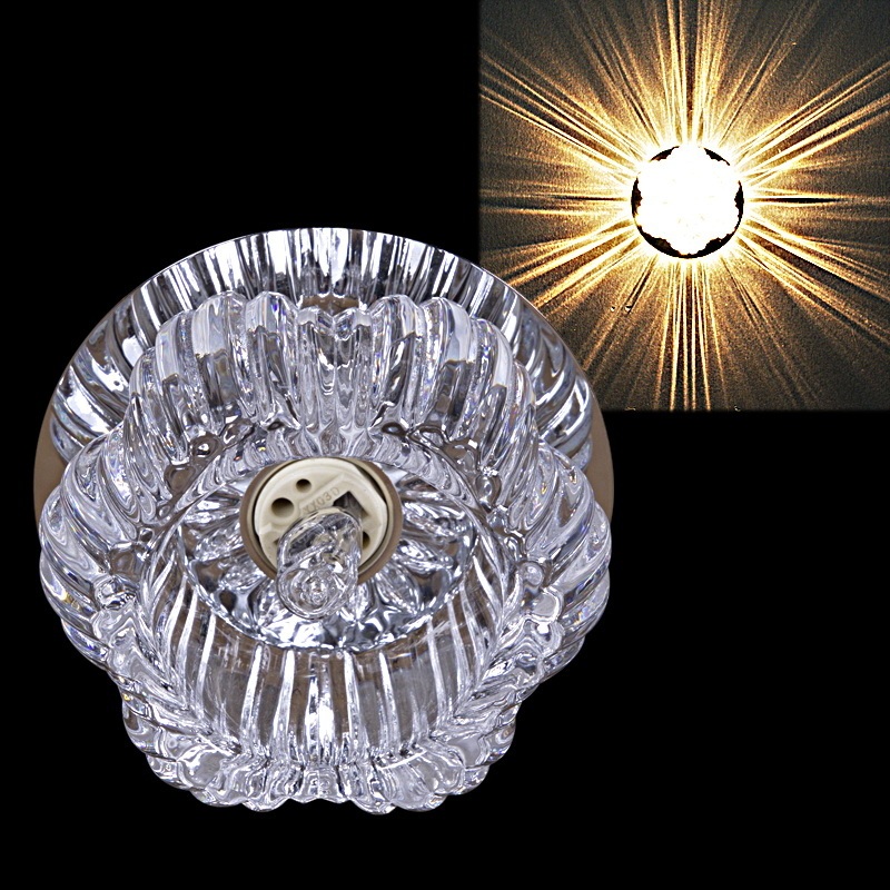 Reluce Точечный светильник  18301-9.0-001G G9 CR 