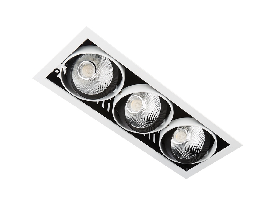 Точечный светильник Cardano Led T813 BK/CH 3*12W 4200K 