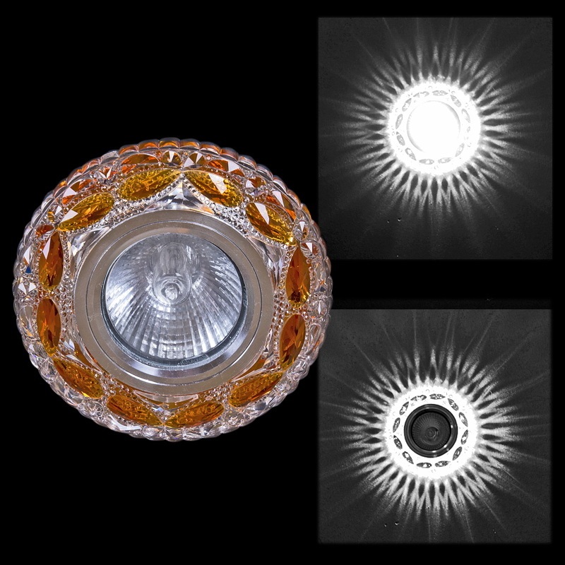 Reluce Точечный светильник  00757-9.0-001CN MR16+LED3W CL+TEA 