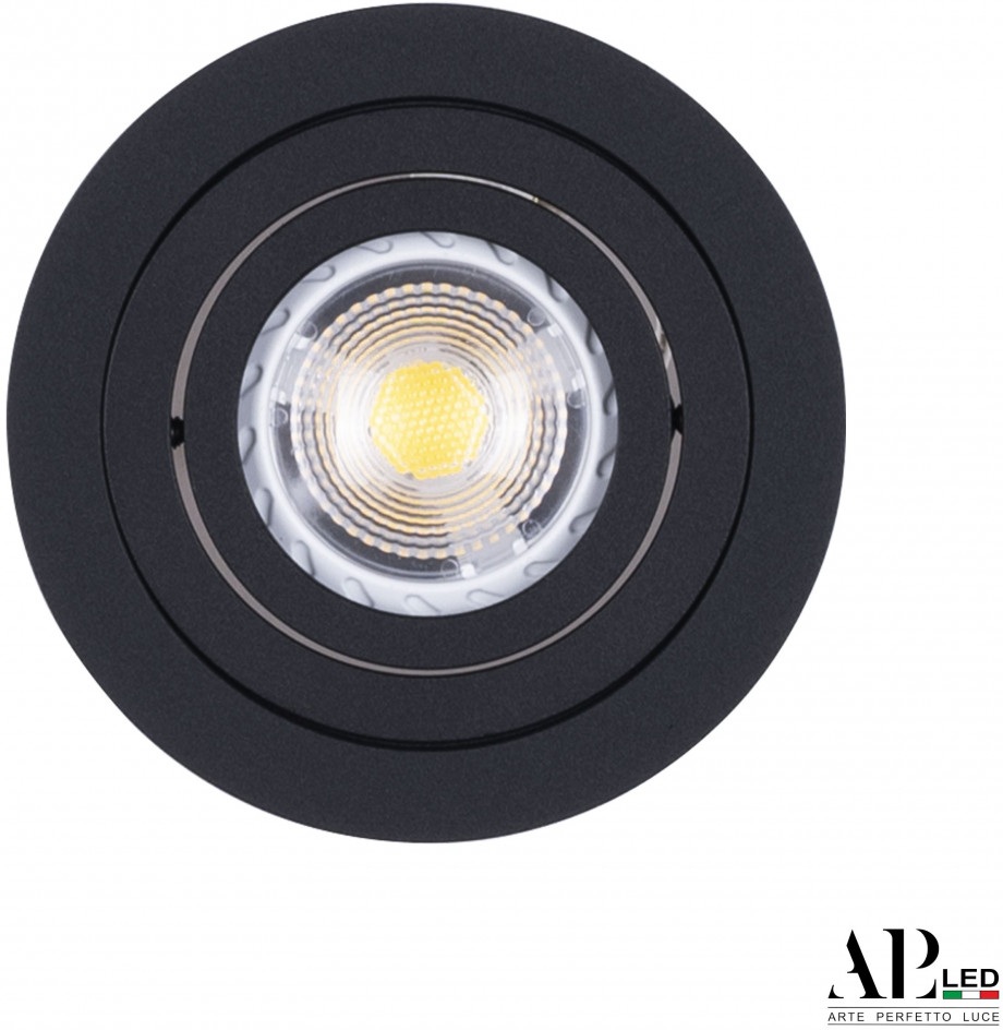 APL LED Точечный светильник Ingrid 3322.TCH111R/BK 