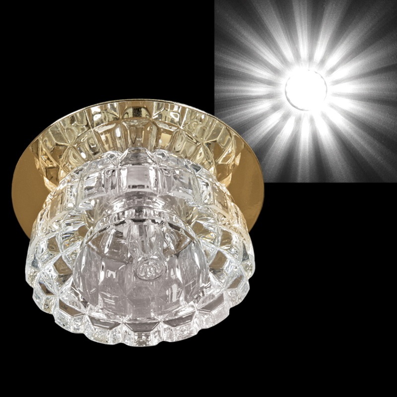 Reluce Точечный светильник  06035-9.0-001FS G9 GD 