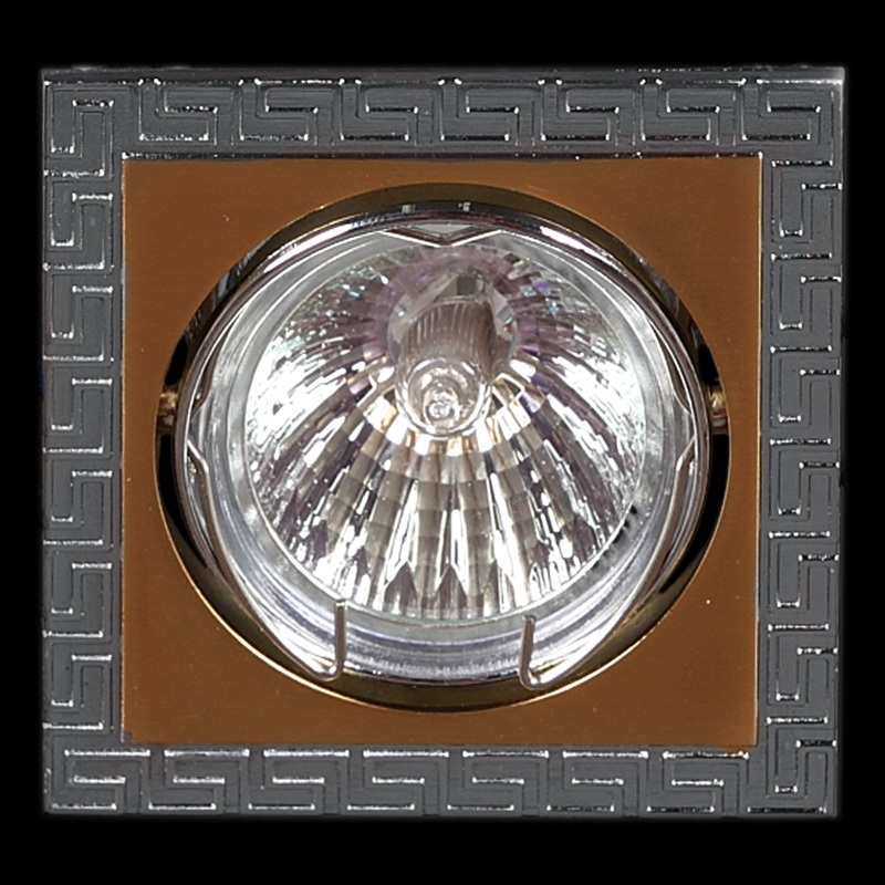 Sneha Точечный светильник  4015/E1 MR16 SG+CR 