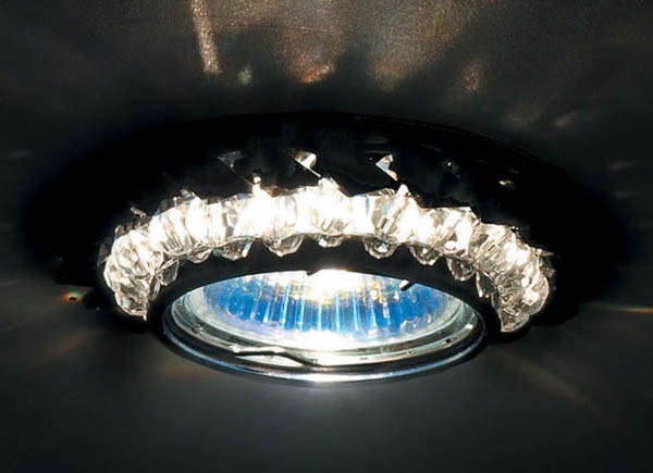 Точечный светильник Downlight DL062.02.1/12 crystal/jet 