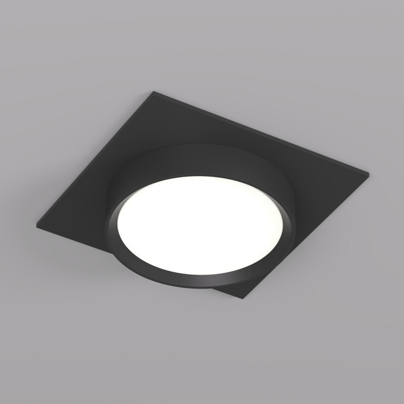 Denkirs Точечный светильник FLAT DK2091-BK 