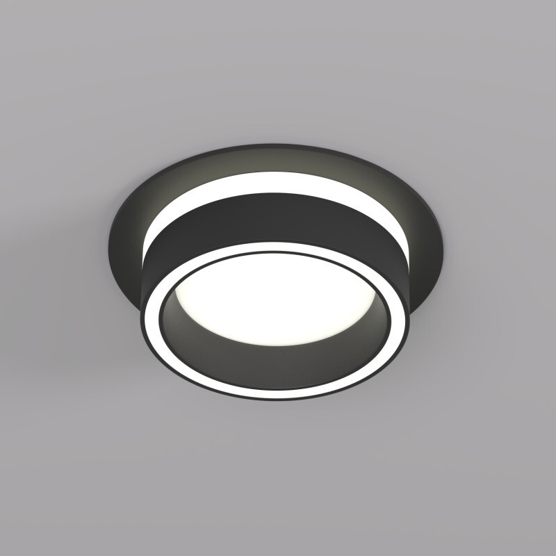 Denkirs Точечный светильник NIKO DK2100-BK 