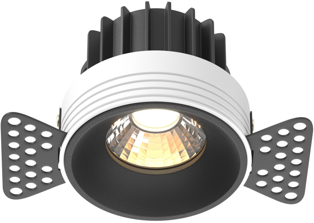 Точечный светильник Round DL058-12W3K-TRS-B 