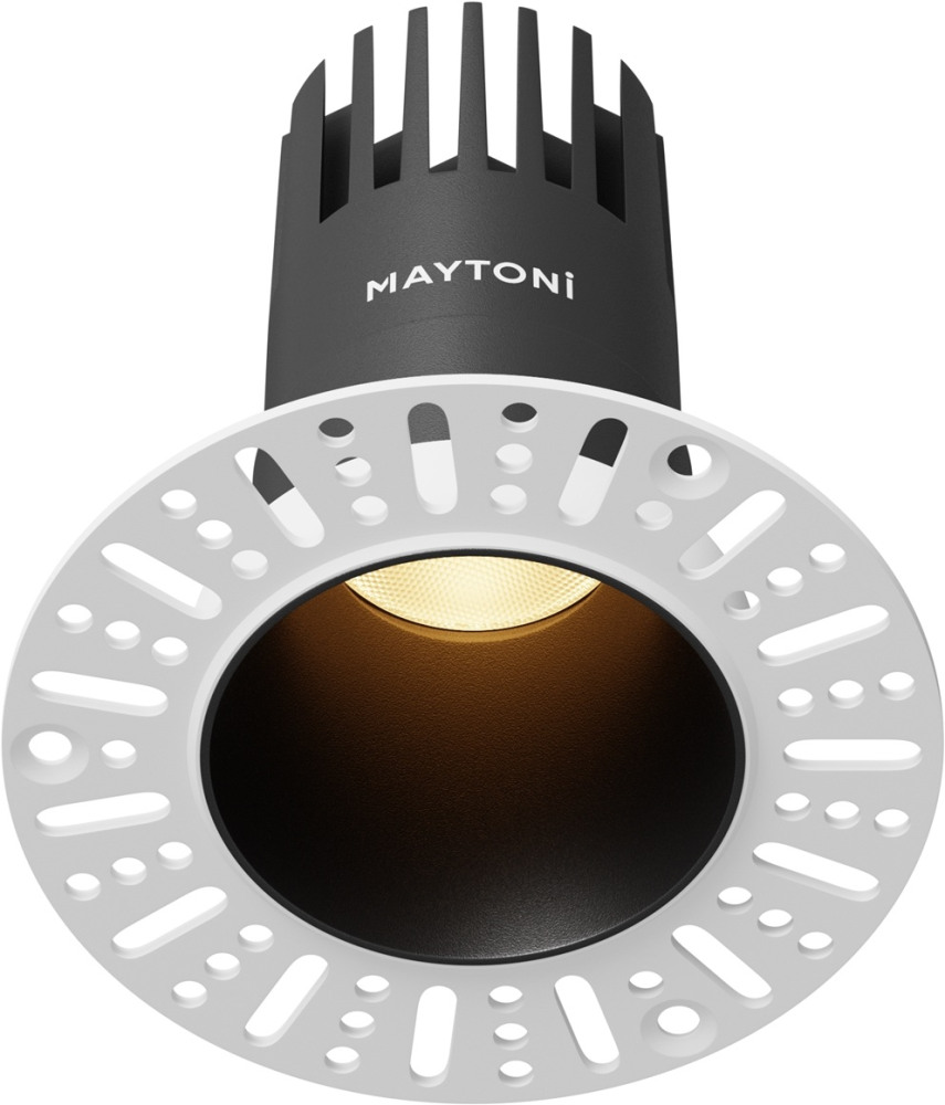 Maytoni Точечный светильник Dip DL120-10W-2.7K-TRS-B 