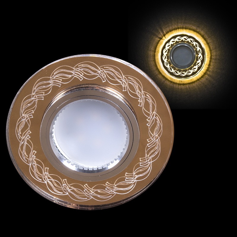 Reluce Точечный светильник  00923-9.0-001CN MR16+LED3W FGD 