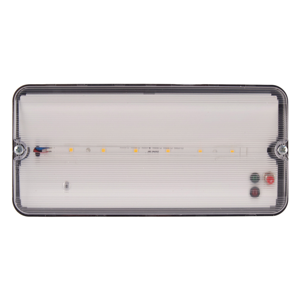 Uniel Настенно-потолочный светильник  ULW-K25B 6W/4000K/EMG IP65 BLACK 