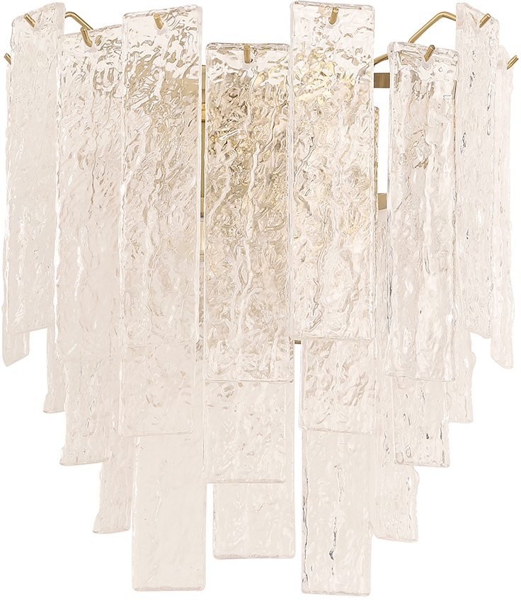 Crystal Lux Бра Ricardo RICARDO AP3 BRASS 