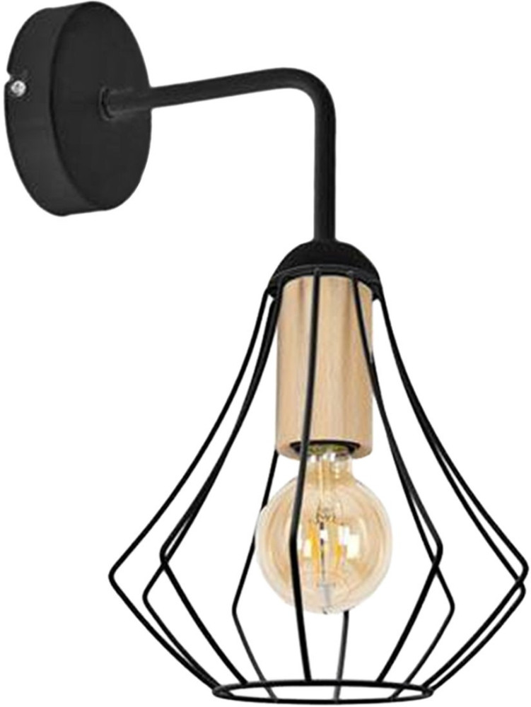 Imex Бра  MD.9051-1-W-BK+WOOD 