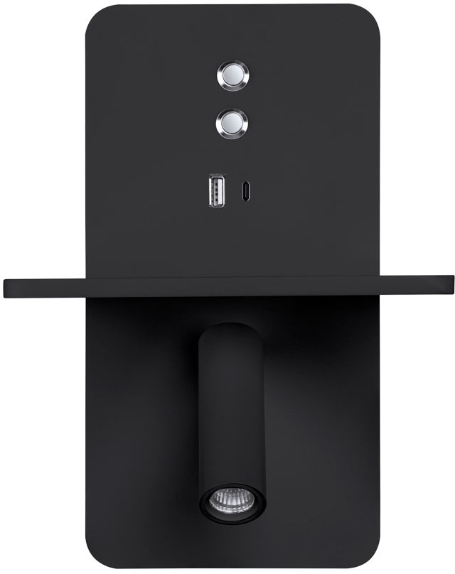 Arte Lamp Настенный светильник Bess A7453AP-1BK 