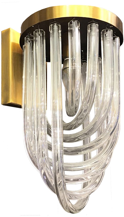 DeLight Collection Бра Murano Glass A001-200 A1 brass 