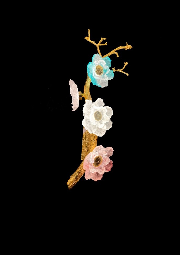 Fluorite Настенный светильник Sauvage FL1098-3WR 