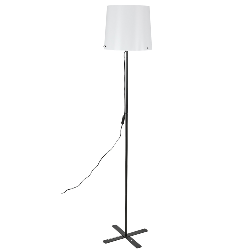 Uniel Торшер  UML-T510 E27 BLACK/WHITE 