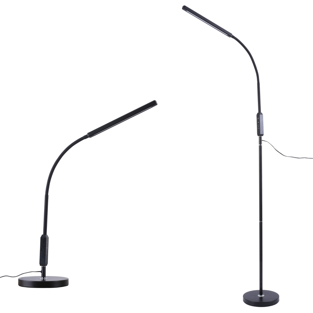 Uniel Торшер  ULM-T619 10W/3000-6500K/DIM BLACK 