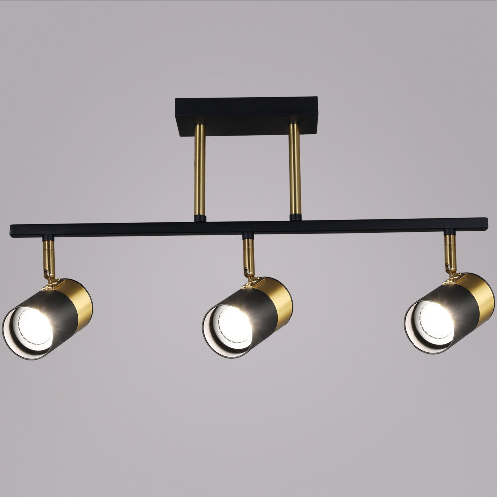 Reluce Спот  06664-0.8-03 BK+COP GU10 