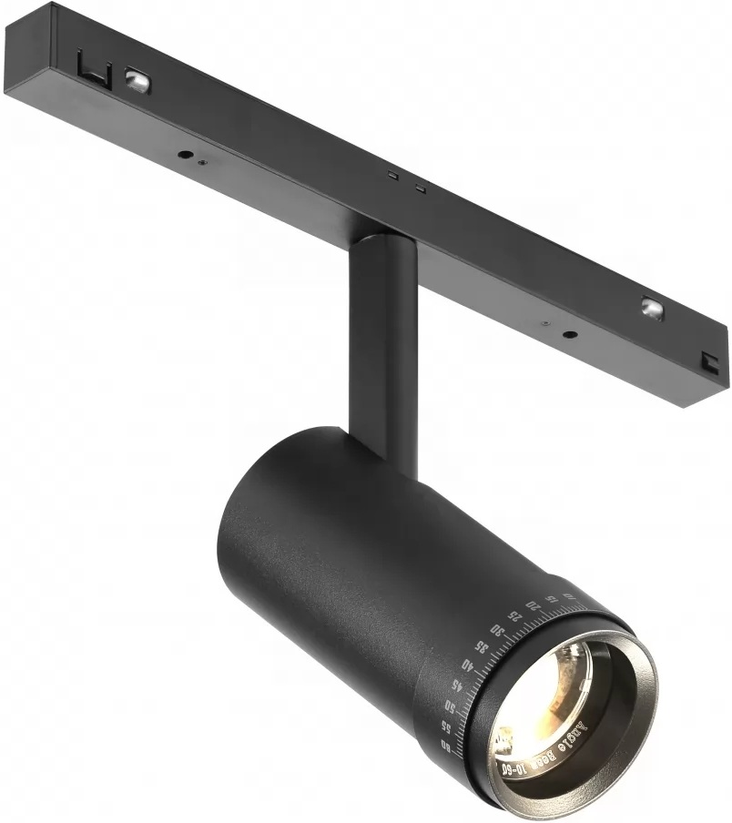 Трековый светильник Vision48/22 ZOOM 4822-020-D47-10W-10/60DG-3000K-BK 