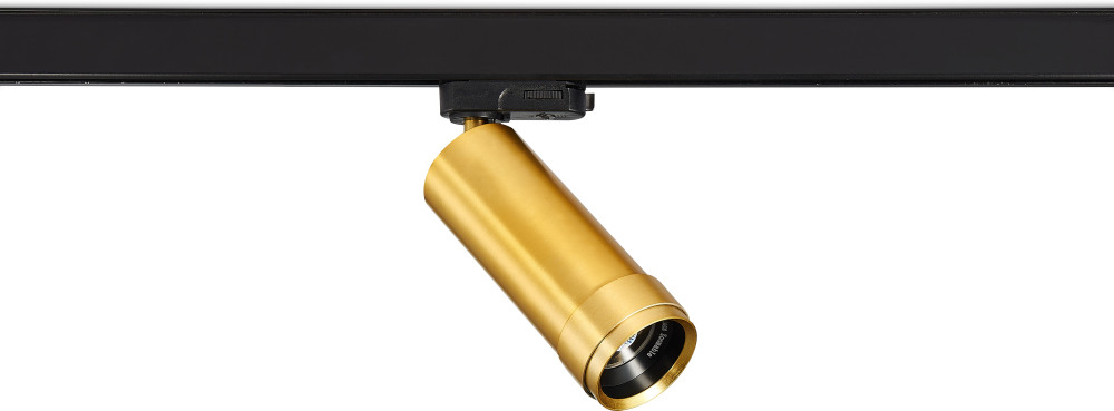 Трековый светильник Rollo Zoom DL18895R15W1Z Brass Track 