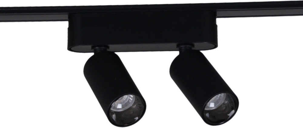 Reluce Трековый светильник  13005-9.3-002UR magnetic LED2x5W BK 