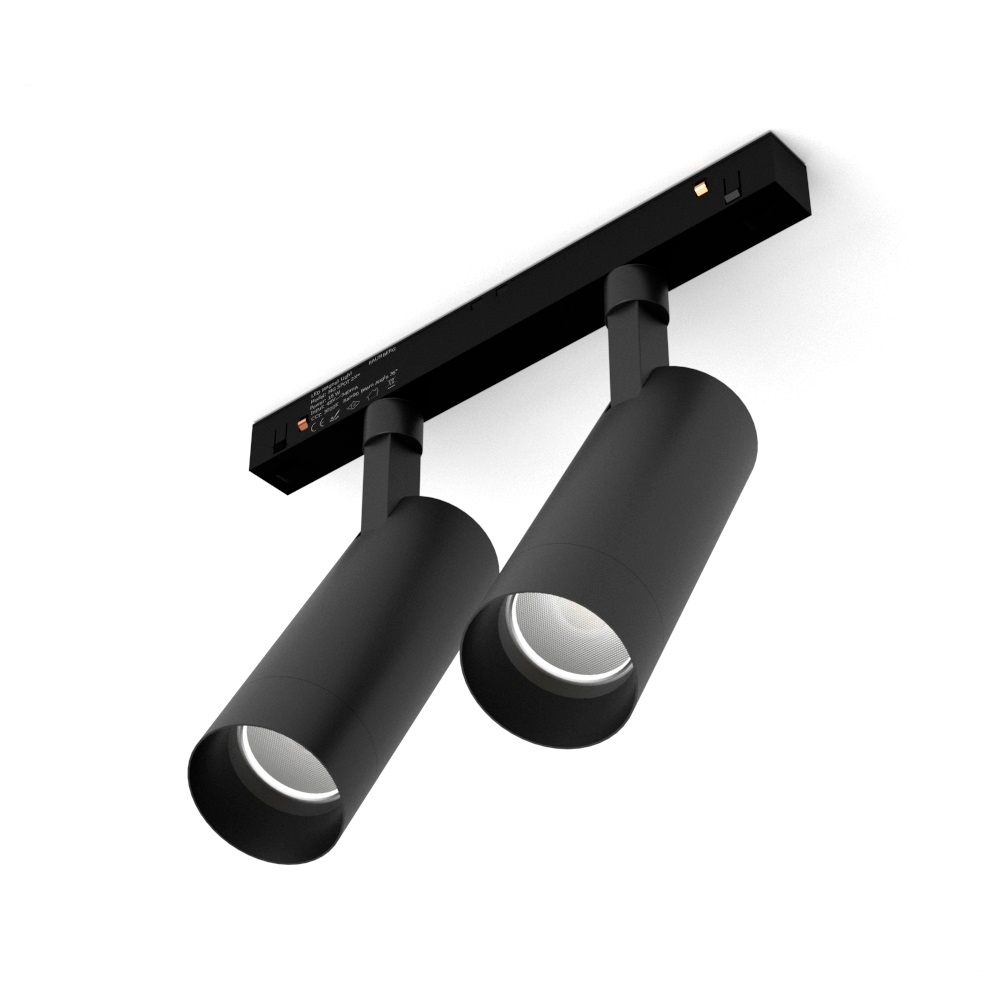 Raumberg Трековый светильник Mgspot MGSPOT2X8 Bk 3000K 