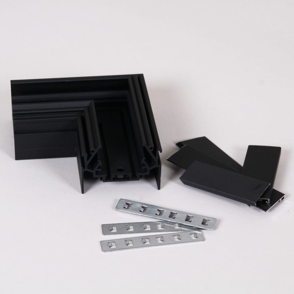 Reluce Коннектор угловой  RL 06301 corner connector BK 