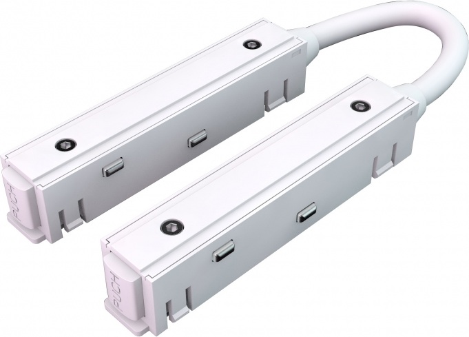 Коннектор гибкий Vision48/22 CORNER POWER CONNECT 4822-L380-WH 