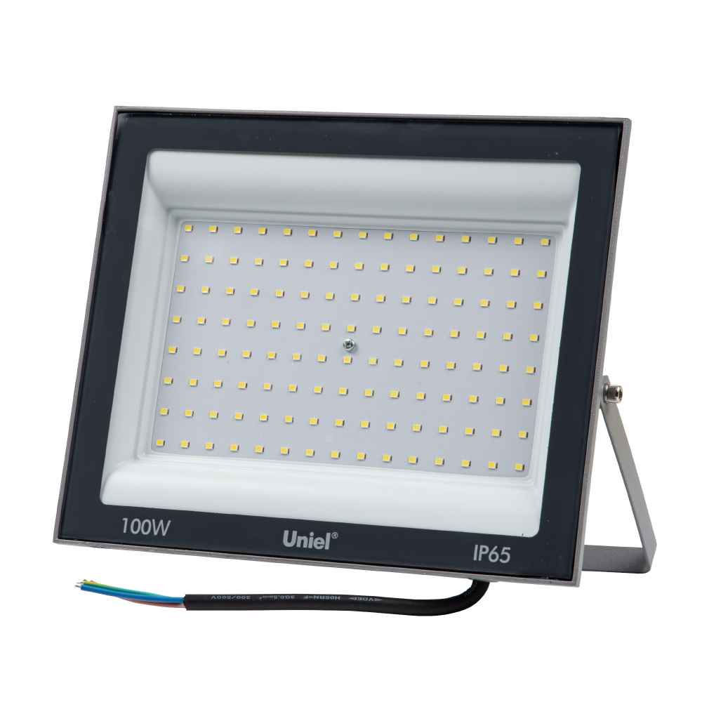 Uniel Прожектор уличный  ULF-F23-100W/6500K IP65 160-240V GREY 