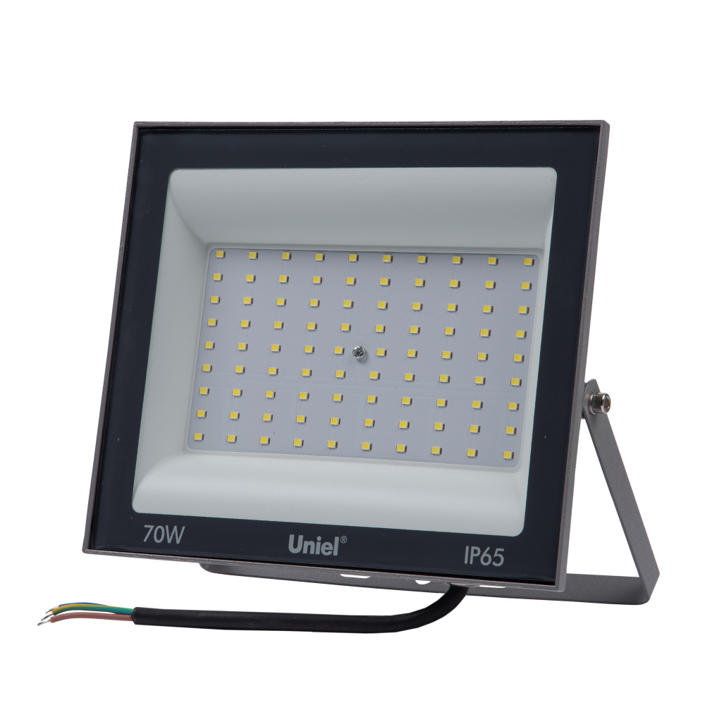 Uniel Прожектор уличный  ULF-F23-70W/6500K IP65 160-240V GREY 