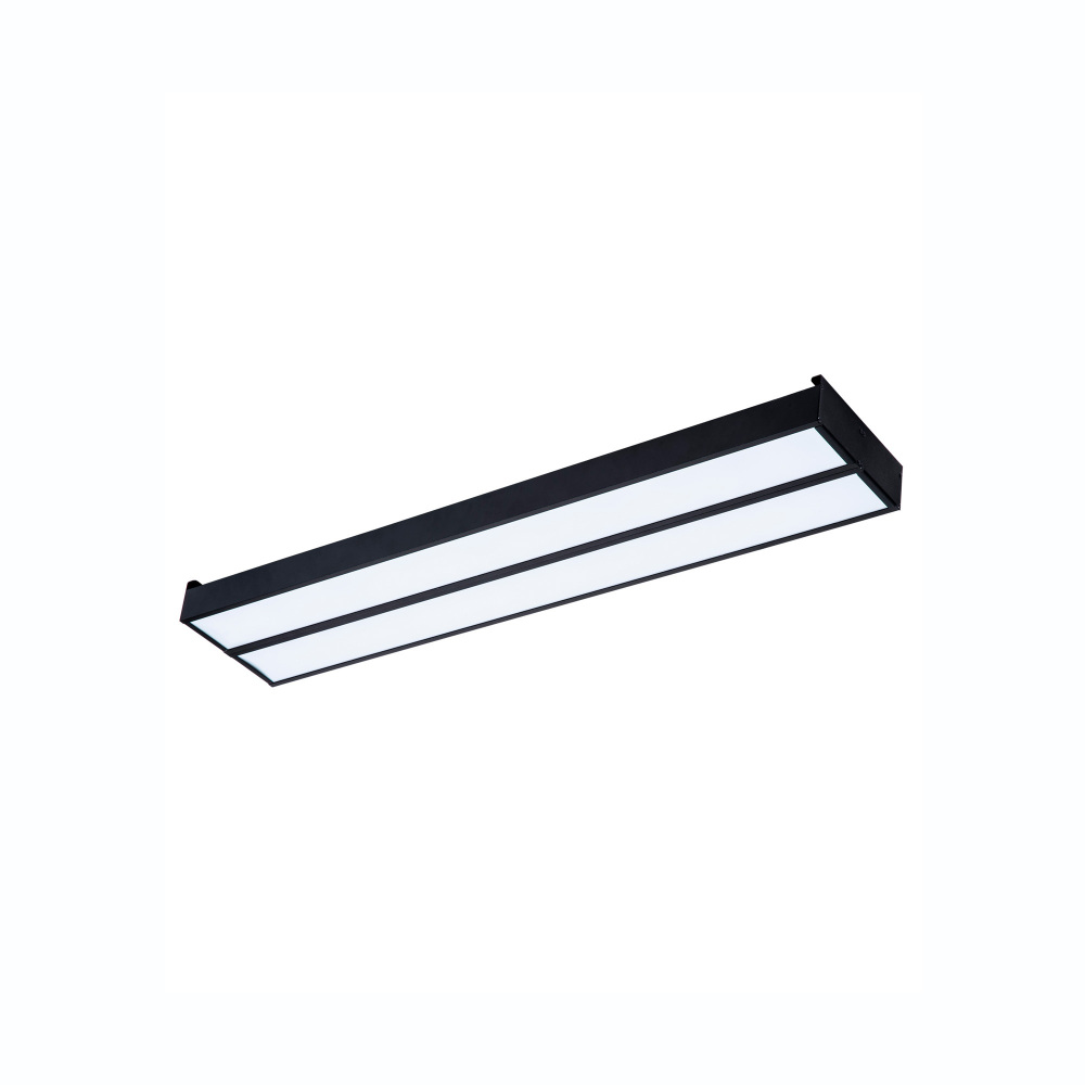 Uniel Светодиодная панель ULO-K15 ULO-K15A 2x20W/4000K/L50 IP44 BLACK 