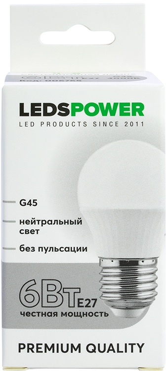 LEDS Power Лампочка светодиодная  006765 