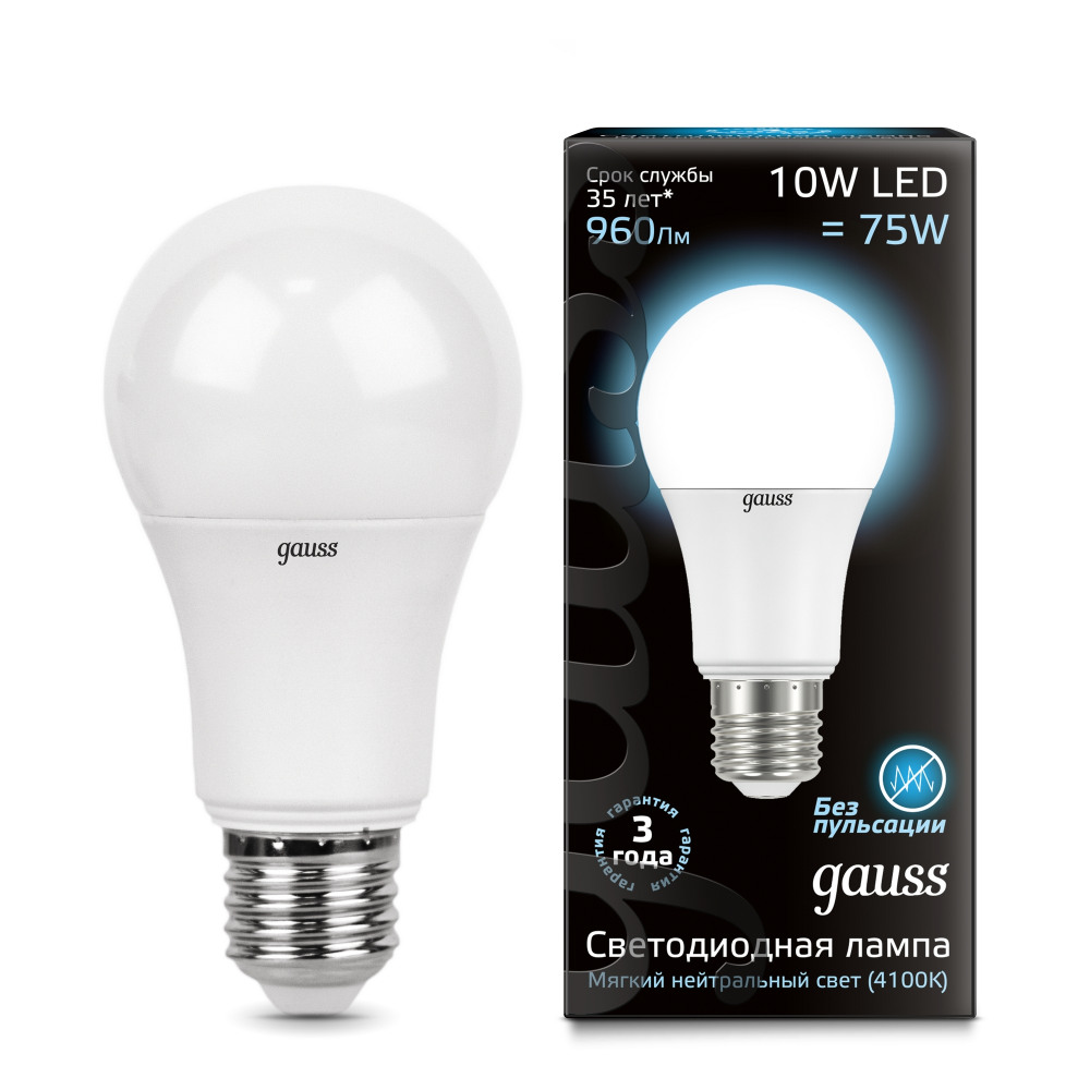 Gauss Лампочка светодиодная  LD102502210 