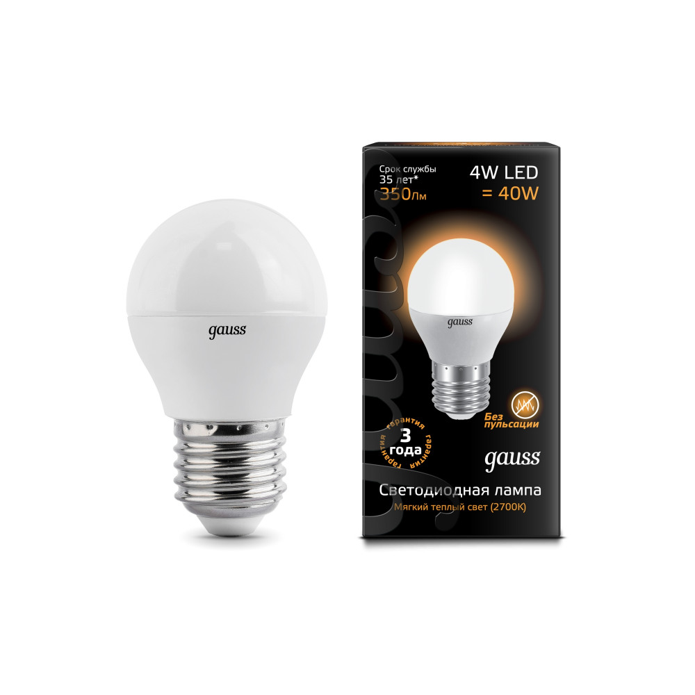 Gauss Лампочка светодиодная  EB105102104 