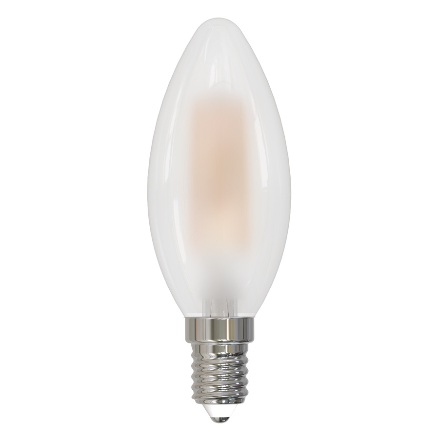 Volpe Лампочка светодиодная филаментная Optima Филамент LED-C35-7W/4000K/E14/FR/SLF 