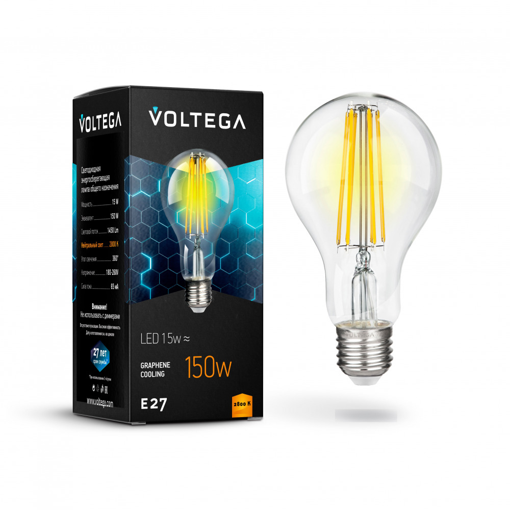 Лампочка светодиодная филаментная General purpose bulb 7104 