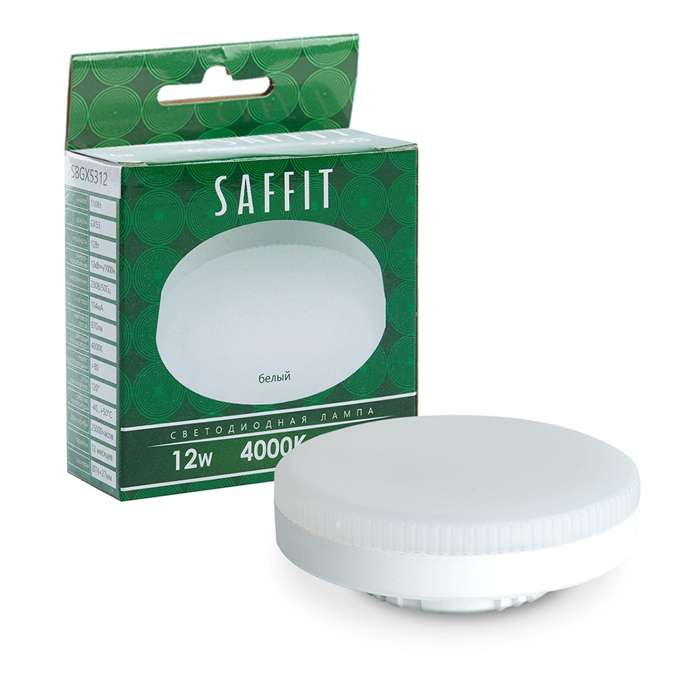 Saffit Лампочка светодиодная SBGX5312 55189 