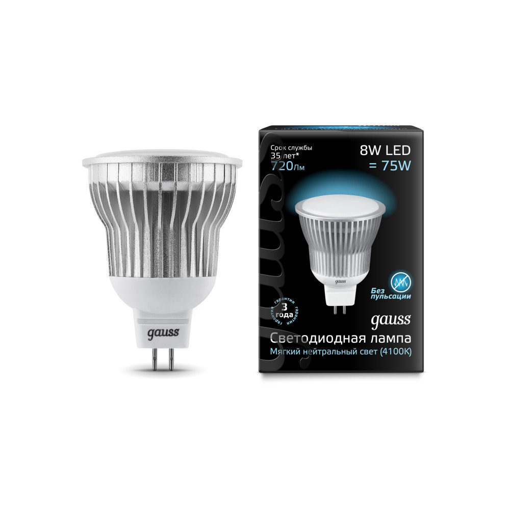 Gauss Лампочка светодиодная  EB101105208 
