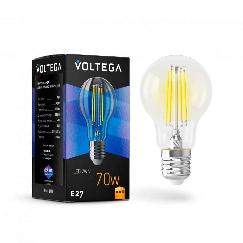 Лампочка светодиодная General purpose bulb E27 7W 7140 