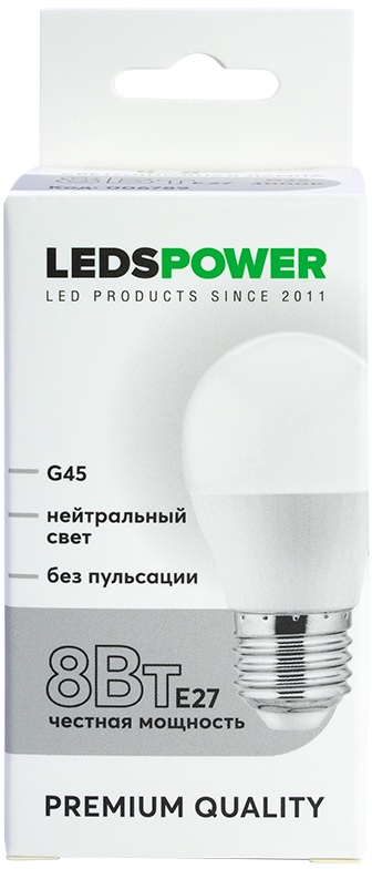 LEDS Power Лампочка светодиодная  006789 